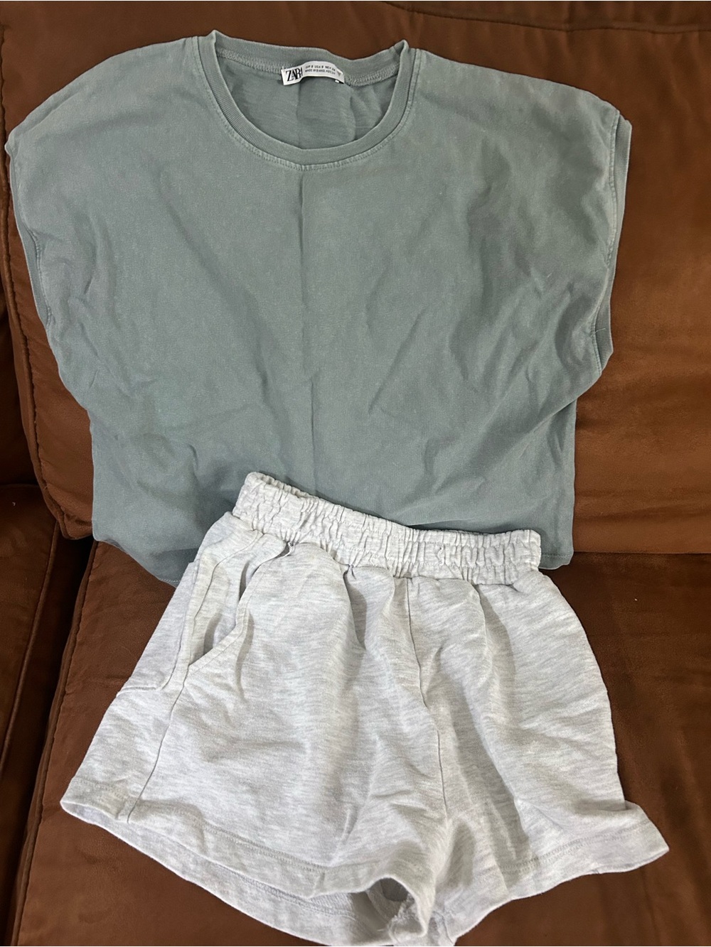 Summer outfit small shorts and top ZARA